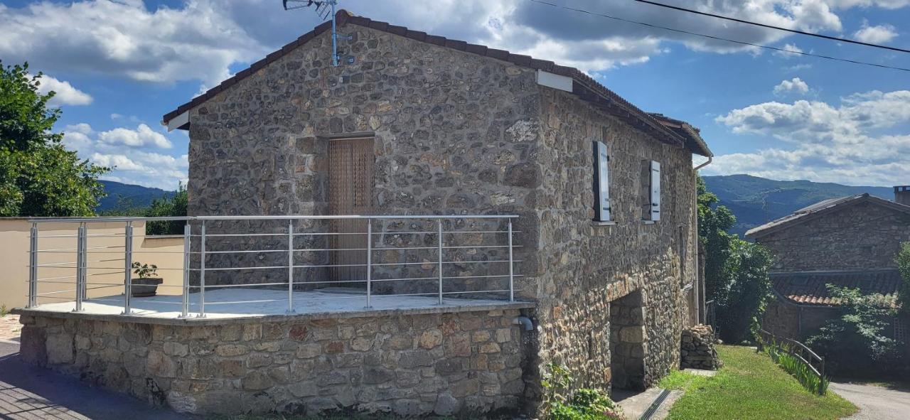 Maisonnette En Pierre Renovee Lamastre Buitenkant foto